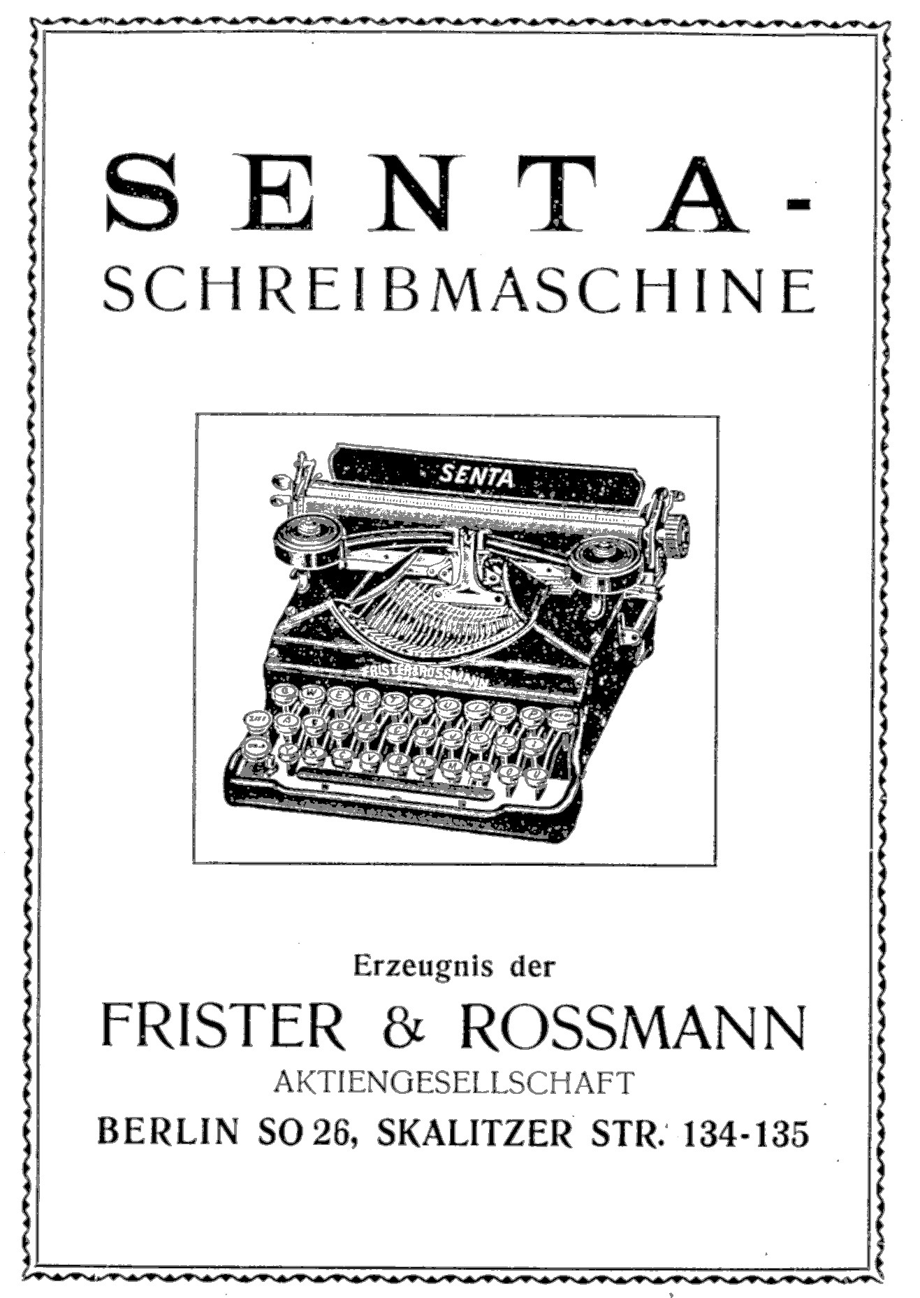 Senta Frister & Rossmann